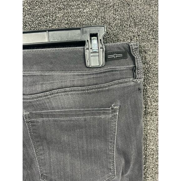 Liverpool Petite The Skinny Black Faded Mid Rise Stretch Denim Jeans Womens 12P - Picture 10 of 14